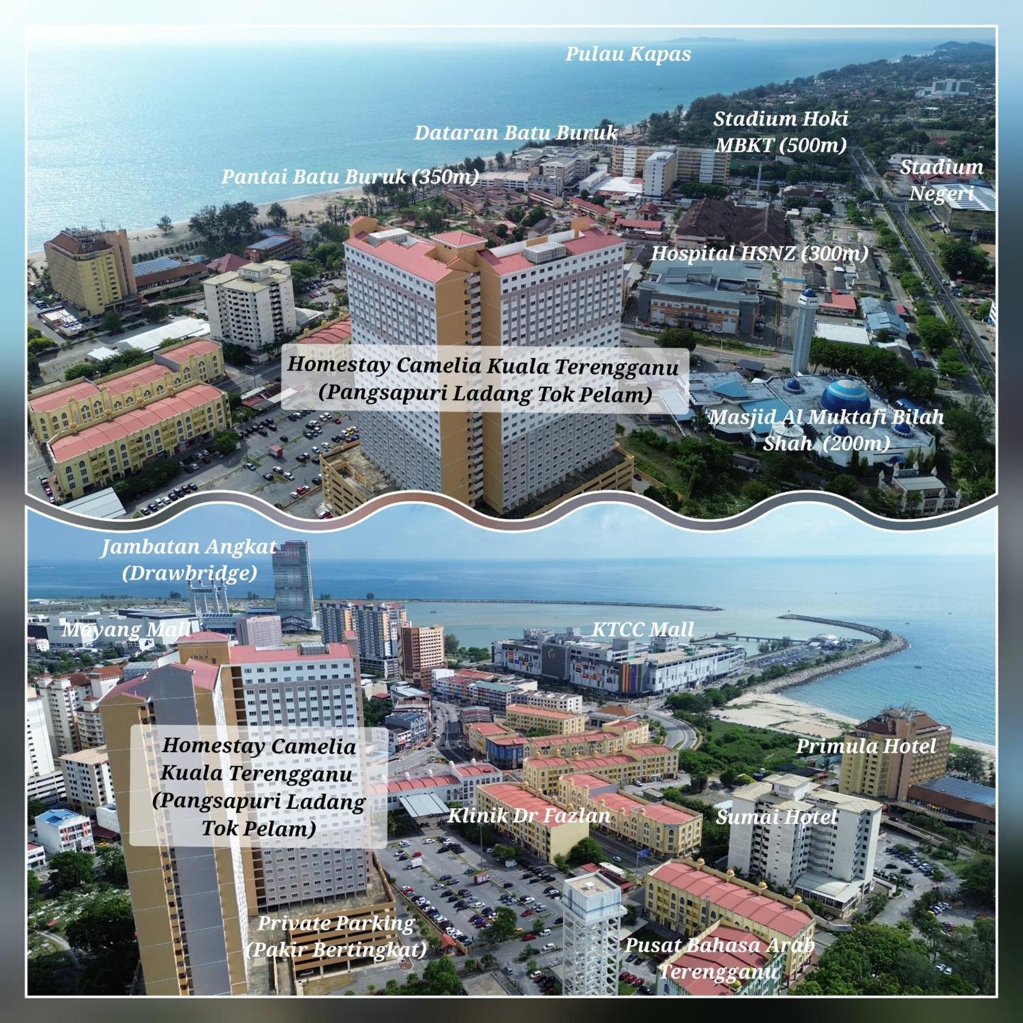 Camelia Seroja View Drawbridge, Ktcc Mall & Mayang Mall كُوالا تيرينغانو المظهر الخارجي الصورة